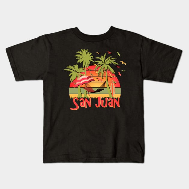 San Juan Kids T-Shirt by Nerd_art